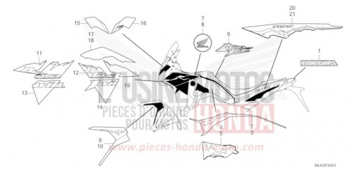 MARK/STRIPE (2) CRF1100A3R de 2024